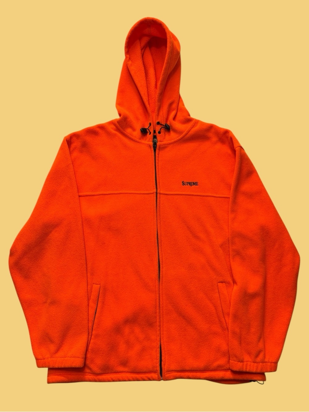 Supreme X Winchester Orange Hunting Fleece Jacket